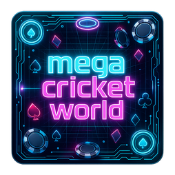 mega cricket world logo